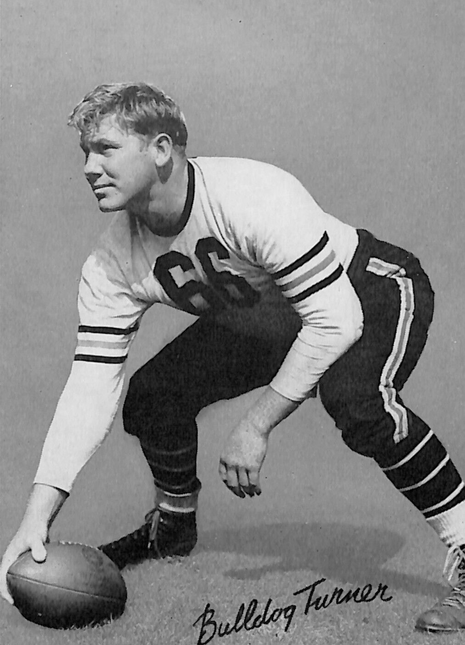 1948-52 Exhibit W468 Clyde Bulldog Turner Bears HOF