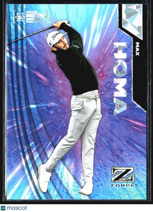 2024 Metal Universe Champions Max Homa Z Force Rave /150 #Z-11
