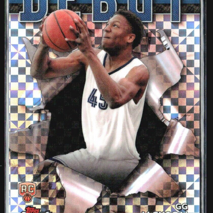 2023-24 Topps Finest GG Jackson Debut Xfractor Rc #D-27