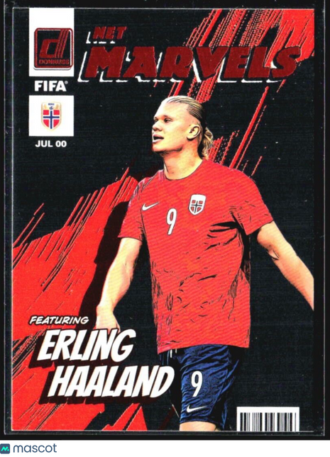 2022-23 Donruss Net Marvels Erling Haaland #17