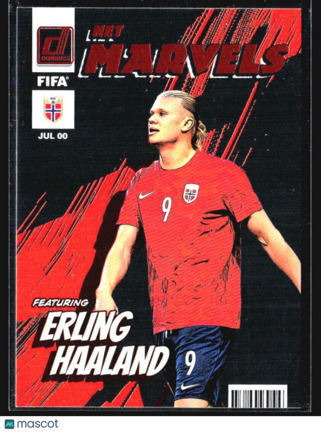 2022-23 Donruss Net Marvels Erling Haaland #17