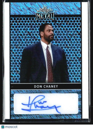 2024 Leaf Metal Don Chaney Blue SHimmer Auto /10 #LA-DC2