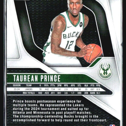 2024-25 Panini Prizm - Hyper Prizm #136 Taurean Prince