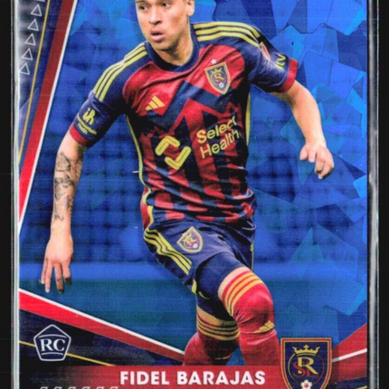 2024 Topps MLS Chrome Sapphire Fidel Barajas Rc #69