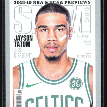 2021-22 Panini NBA Hoops - Slam #SLAM #218 Jayson Tatum