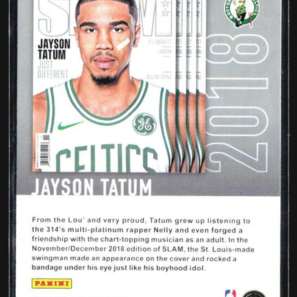 2021-22 Panini NBA Hoops - Slam #SLAM #218 Jayson Tatum