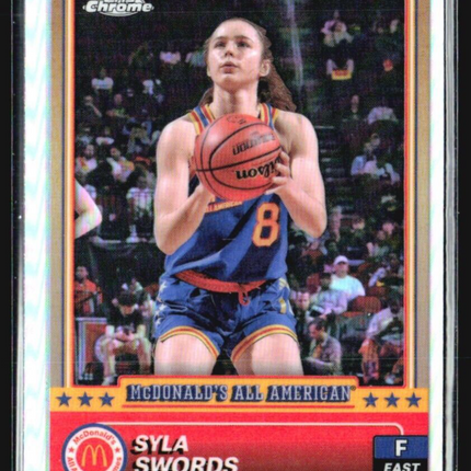 2024 Topps Chrome All American Syla Swords Refractor #11