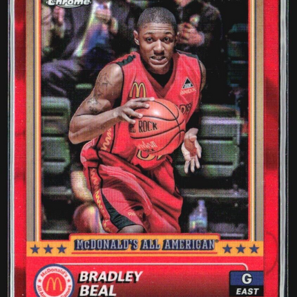 2024 Topps Chrome All American Bradley Beal Red Wave /125 #97