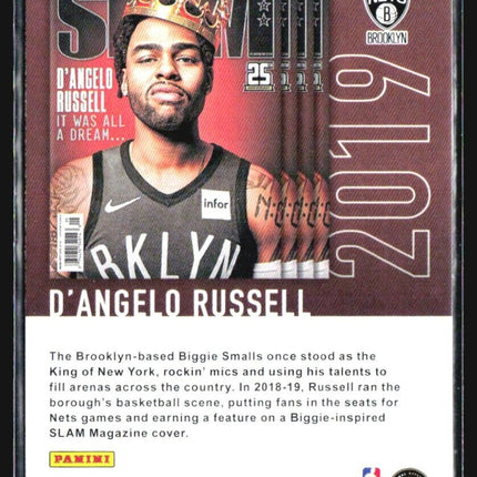 2021-22 Panini NBA Hoops - Slam #SLAM #221 D'Angelo Russell