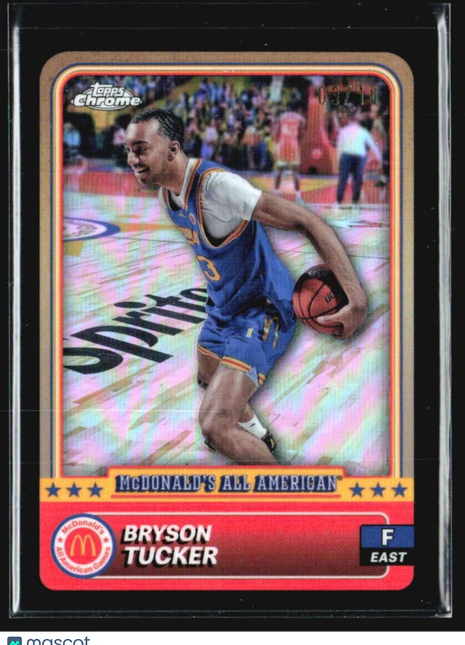 2024 Topps Chrome All American Bryson Tucker Black Refractor /10 #33
