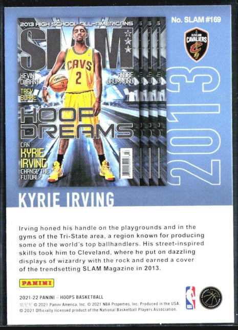 2021-22 Panini NBA Hoops - Slam #SLAM #169 Kyrie Irving