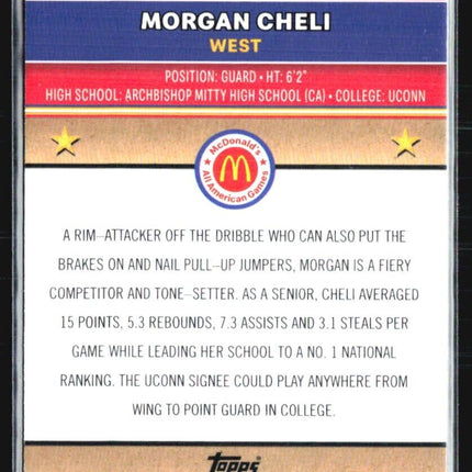 2024 Topps Chrome All American Morgan Cheli FLurry #66