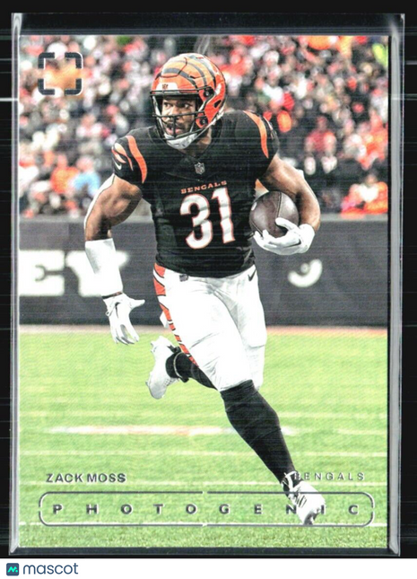 2024 Panini Photogenic Zack Moss #106