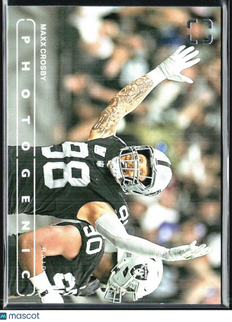 2024 Panini Photogenic Maxx Crosby #39