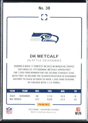2024 Panini Photogenic DK Metcalf #38