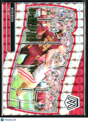 2024 Panini Mosaic - Bang! #9 Nick Bosa Mosaic Prizm