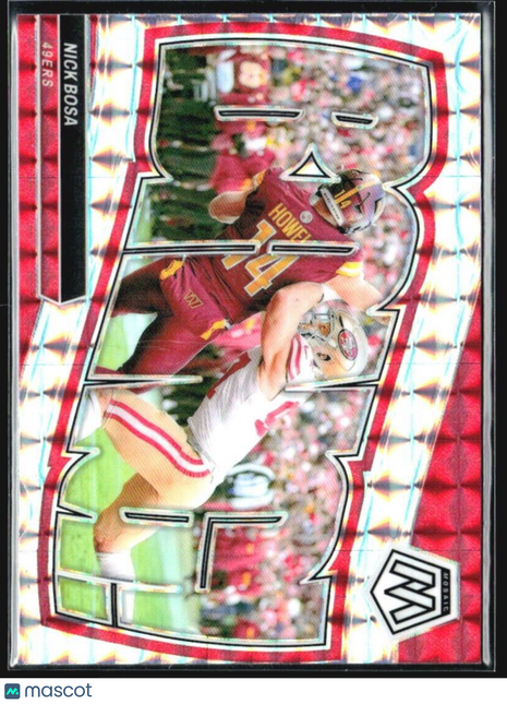 2024 Panini Mosaic - Bang! #9 Nick Bosa Mosaic Prizm