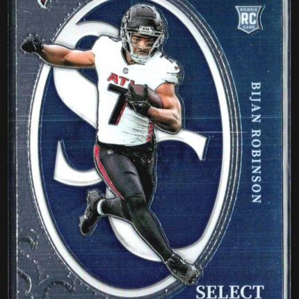 2023 Panini Select - Select Certified Rookies #CRO-BRO Bijan Robinson (RC)