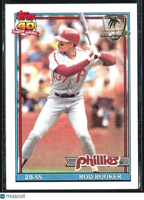 1991 Topps - Operation Desert Shield #186 Rod Booker