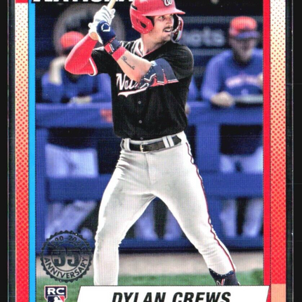 2025 Topps Series 1 1990 Topps Dylan Crews Rc #T90-89