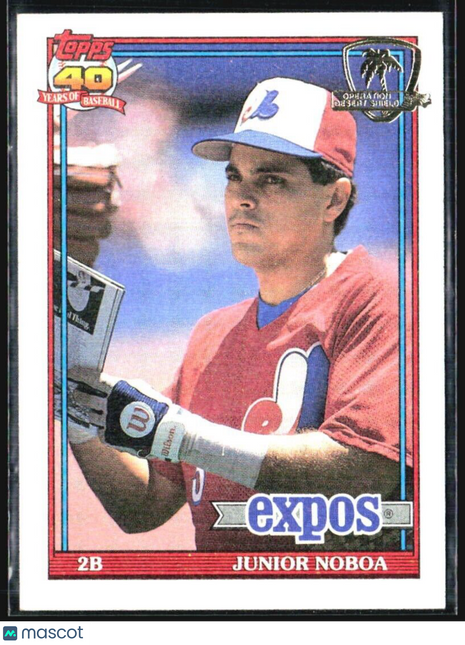 1991 Topps - #182 Junior Noboa Desert Shield