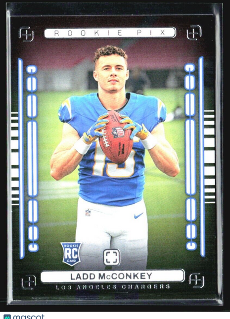 2024 Panini Photogenic Ladd McConkey Rookie Pix Rc #5