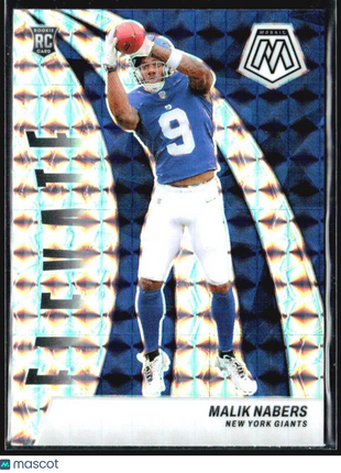 2024 Panini Mosaic - Elevate Mosaic Prizm #3 Malik Nabers (RC)