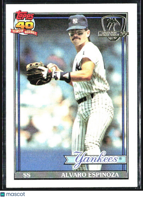 1991 Topps - Operation Desert Shield #28 Alvaro Espinoza