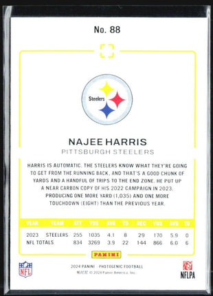 2024 Panini Photogenic Najee Harris #88