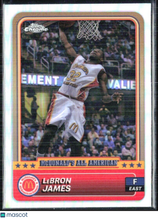 2024 Topps Chrome All American Lebron James Refractor #50