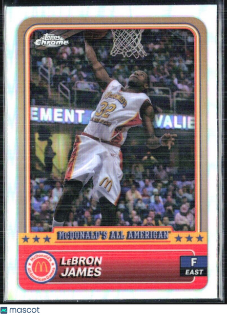 2024 Topps Chrome All American Lebron James Refractor #50