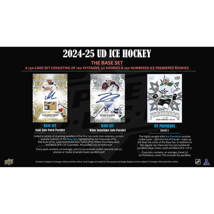 NHL 2024-25 Upper Deck Ice Hockey Hobby Box