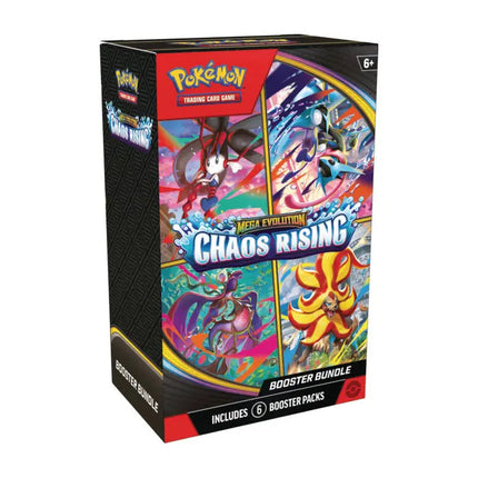 Pokemon Trading Card Game: Mega Evolution Chaos Rising Booster Bundle