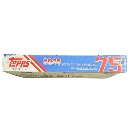 MLB 2026 Topps Series 2 Baseball Hobby Box