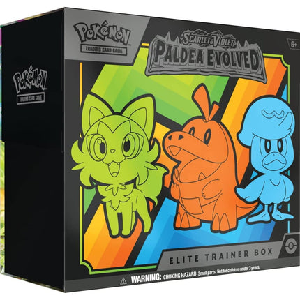 Pokemon Trading Card Game: Scarlet & Violet Paldea Evolved Elite Trainer Box