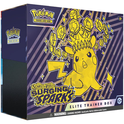Pokemon Trading Card Game: Scarlet & Violet - Surging Sparks Elite Trainer Box