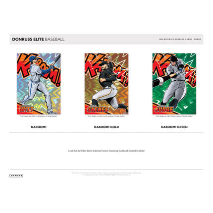 MLB 2026 Donruss Elite Baseball Hobby Box