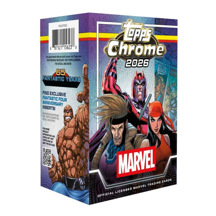 MCU 2026 Topps Marvel Chrome Trading Card Value Box