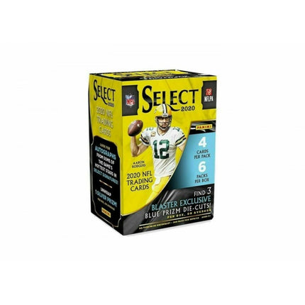 NFL 2020 Panini Select Football Tri-Colored Die-Cut Prizm Blaster Box