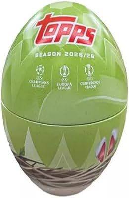SOCCER 2025-26 Topps UEFA Club Competitions Soccer Tin