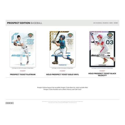 MLB 2025 Panini Prospect Edition Baseball Hobby Box