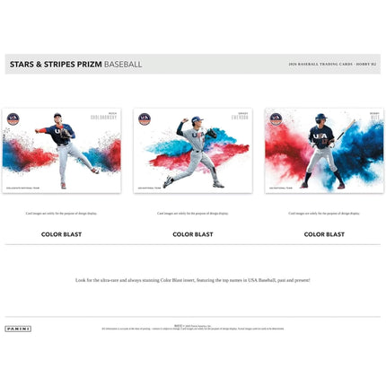 MLB 2026 Panini Prizm USA Stars & Stripes H2 Baseball Hobby Box