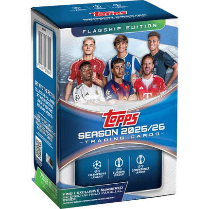 SOCCER 2025-26 Topps UEFA Club Competitions Soccer Blaster Box
