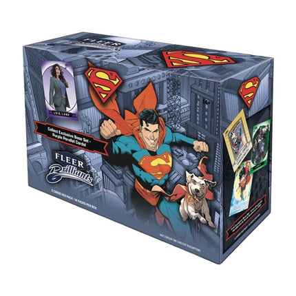 DCU 2025 Upper Deck Fleer Brilliants Super Man Mega Box