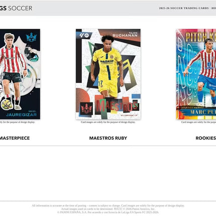 Soccer 2025-26 Panini Pitch Kings Soccer Hobby International Box