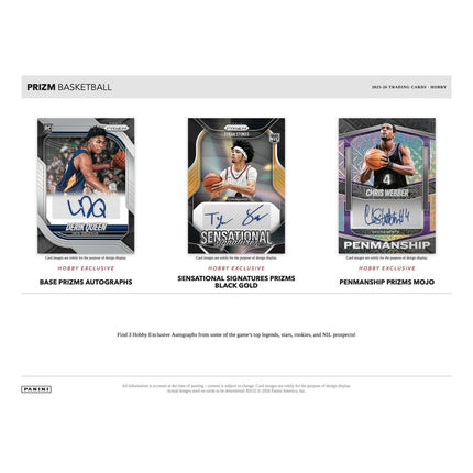 NBA 2025-26 Panini Prizm Basketball Hobby Box