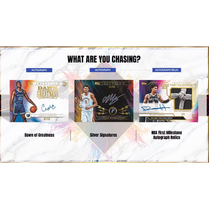 NBA 2025-26 Topps Inception Basketball Hobby Box