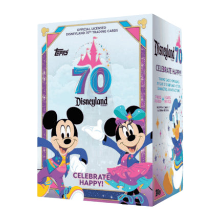 DISNEY Topps Disneyland 70th Anniversary Value Box
