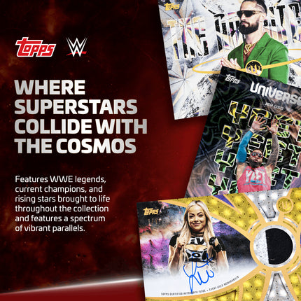 WWE 2026 Topps WWE Universe Trading Cards Value Box