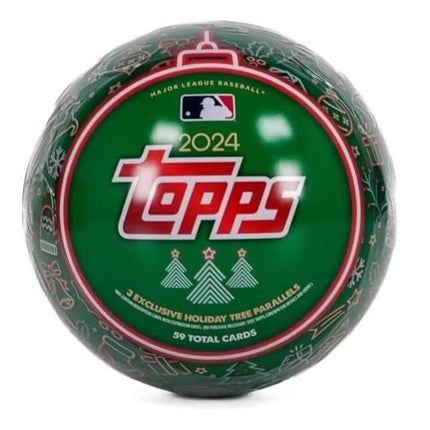 MLB 2024 Topps MLB Holiday Baseball Tin